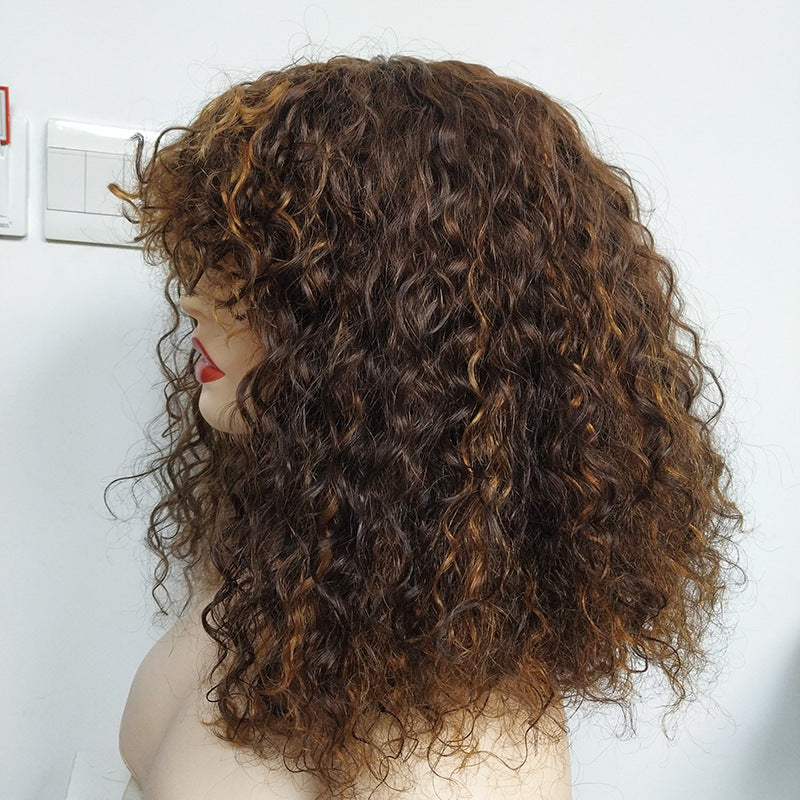 Human Hair Bob Wig Short Style - Heatless Styling