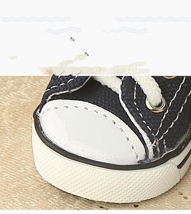 Breathable Denim Pet Shoes - Comfortable Canvas Dog Shoes for All Sizes