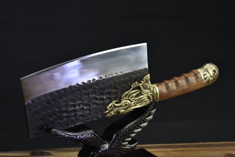 Flying Dragon Bone Slasher - Kitchen & Dining Weapon with Silver Finish
