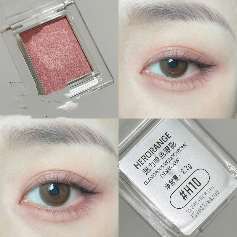 Monochrome Eyeshadow Palette - Matte & Shimmer Colors for Creative Makeup