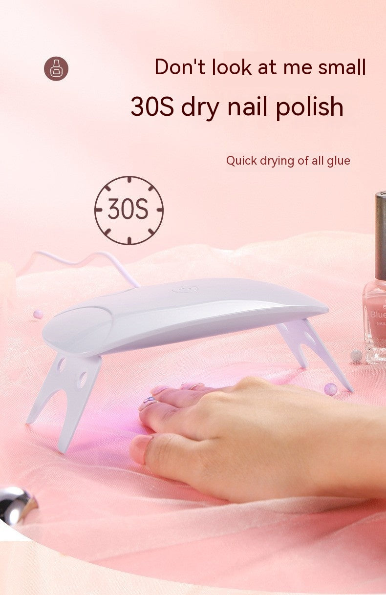 UV Nail Lamp - White Portable Handheld Drying