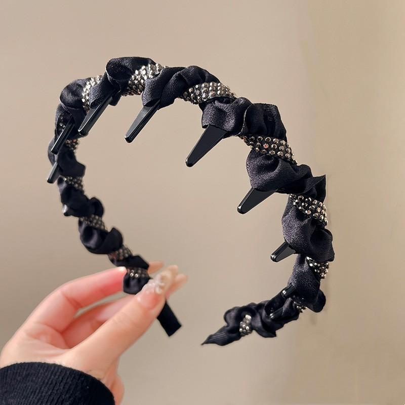 Non-Slip Ruffled Trim Headband for Women - Hair Accessories