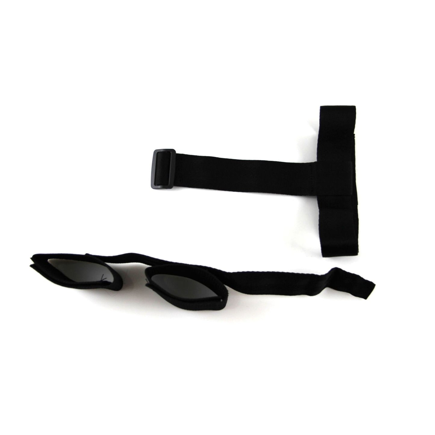 Black Nylon Collar with Reverse Handcuffs for Adult Wellness