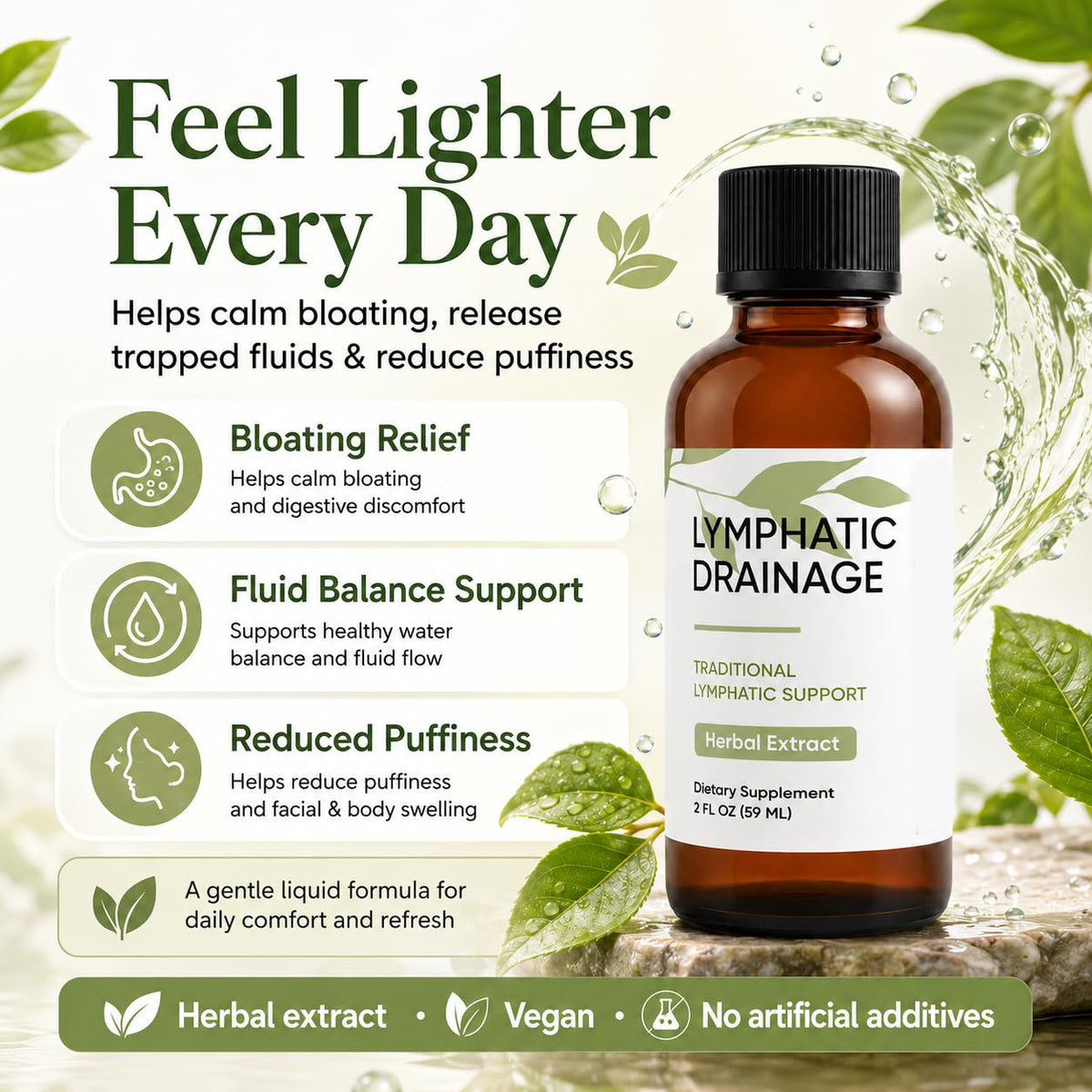 Lymphatic Drainage Body Care Drops 59ml