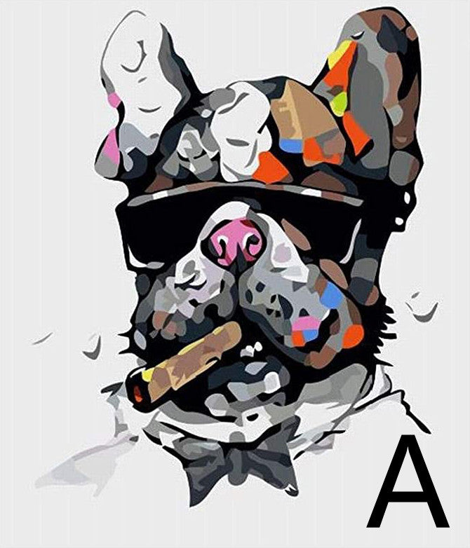 Children's Digital Painting Kit - Animal Art DIY Home Decor