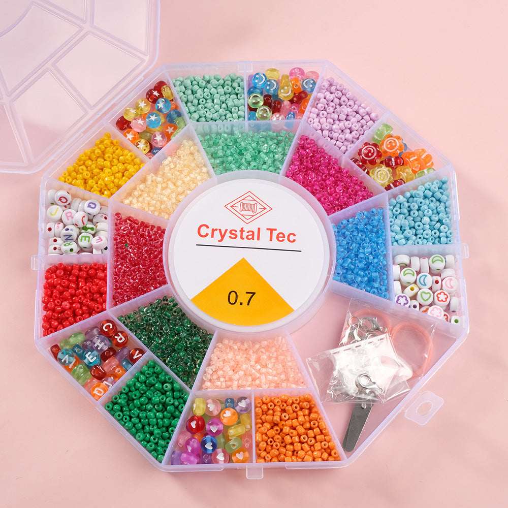 Educational Bead-Stringing Craft Kit for Kids - Handmade Art & Skills Development