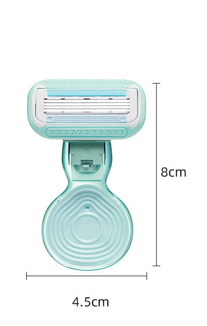 Women's Small Shell Cat's Paw Hair Trimmer - Manual Razor for Full Body Grooming