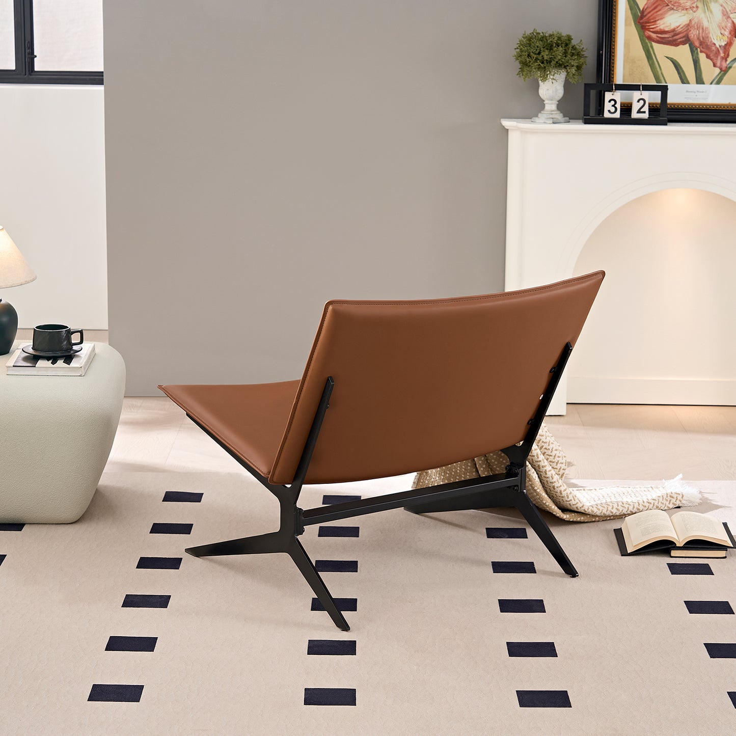 Modern Accent Chair For Living Room, Bedroom & Home Office Seating