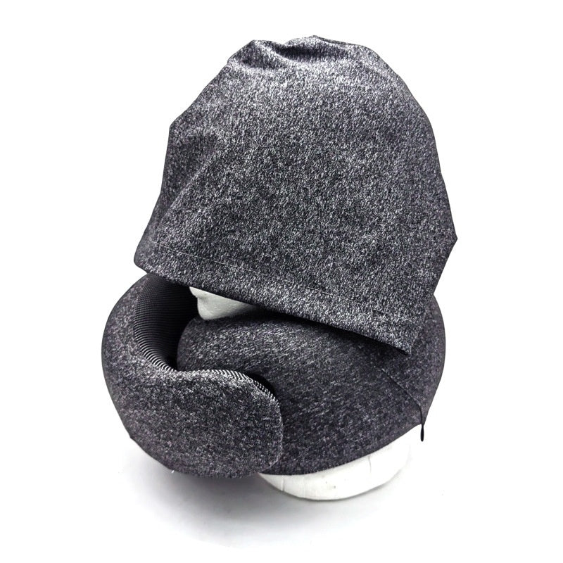 Travel Neck Pillow for Airplane, Car & Travel Comfort - Memory Foam Support