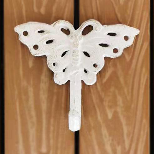 European Style Retro Metal Wall Hook Set Outdoor Garden Decor