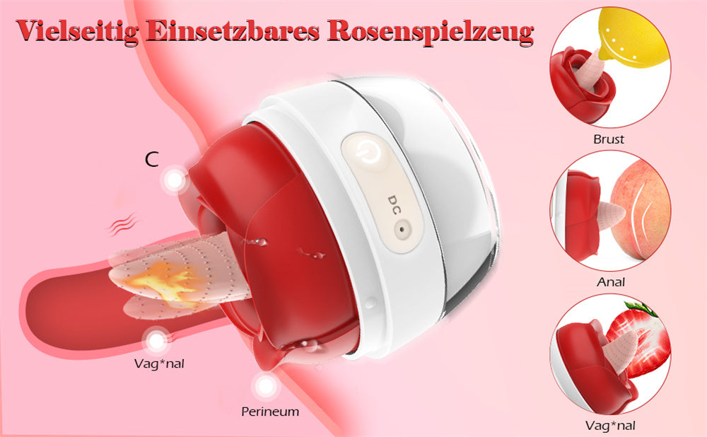 Erotic Diving Eggs Vibrator - Clitoral & Male Masturbator - Red