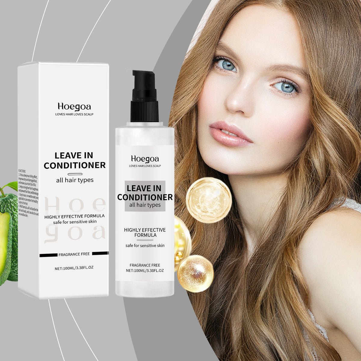 Improve Dry And Manic Hair Care Nourishing Brightening Soft