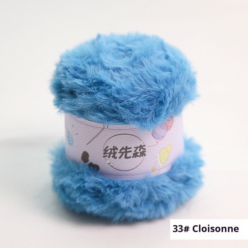 Handmade Fur Ball for Arts and Crafts - Soft Wire Woven Grass Decoration