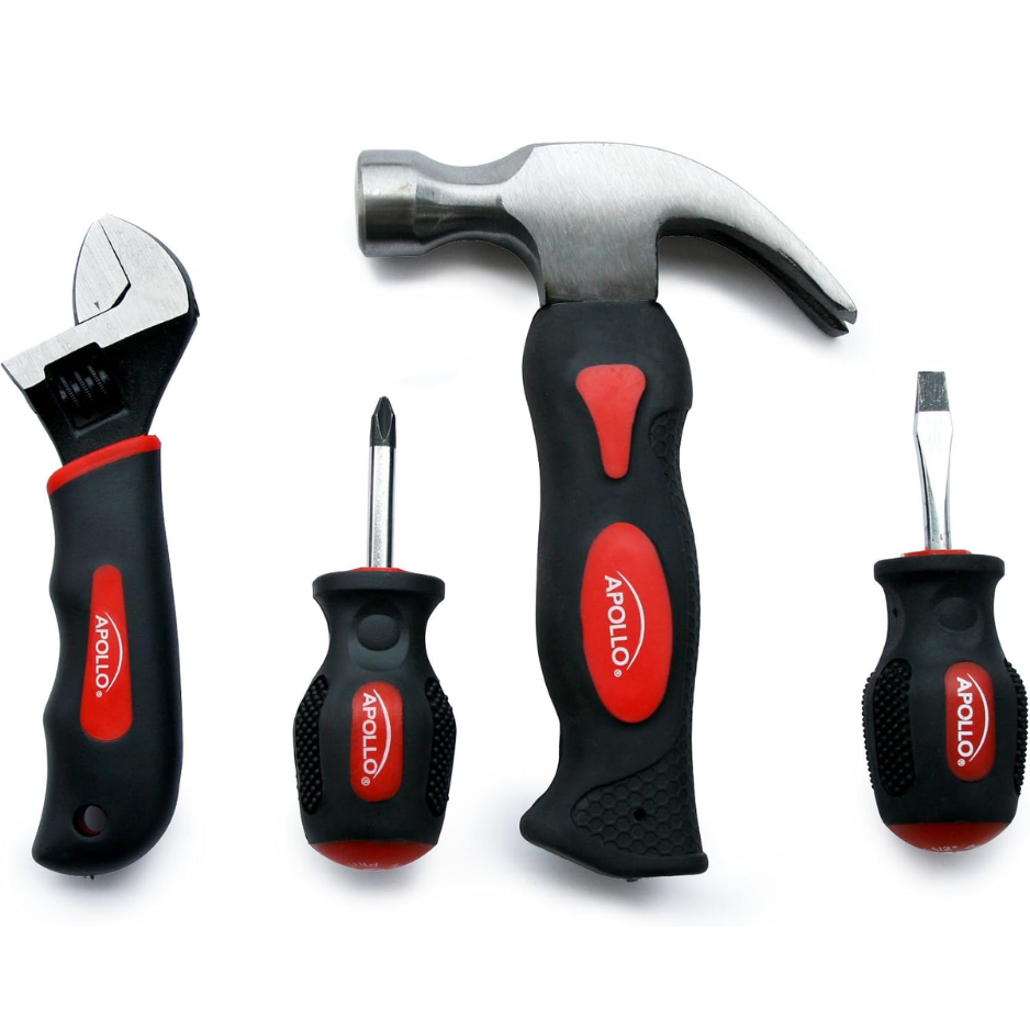 Mini Hammer Screwdriver Wrench Set - Compact Hand Tools for DIY & Repairs