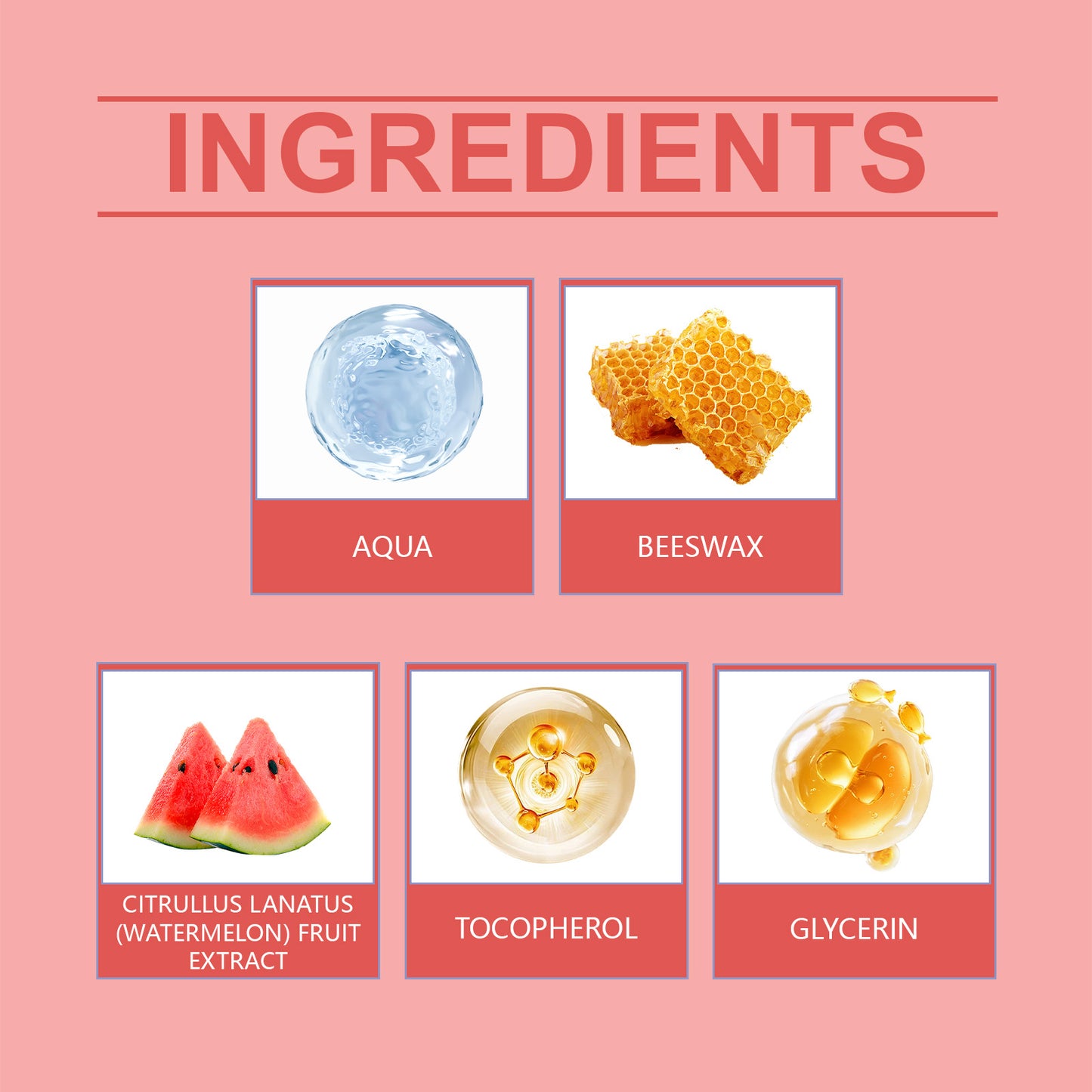Watermelon Hydrating Lip Mask - Deep Moisturizing & Lip Repair Treatment