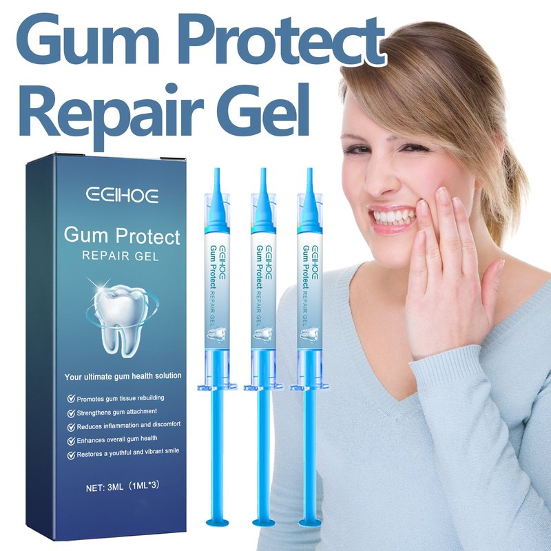 Gum Repair Gel with Honeysuckle & Mint - 3 Pack