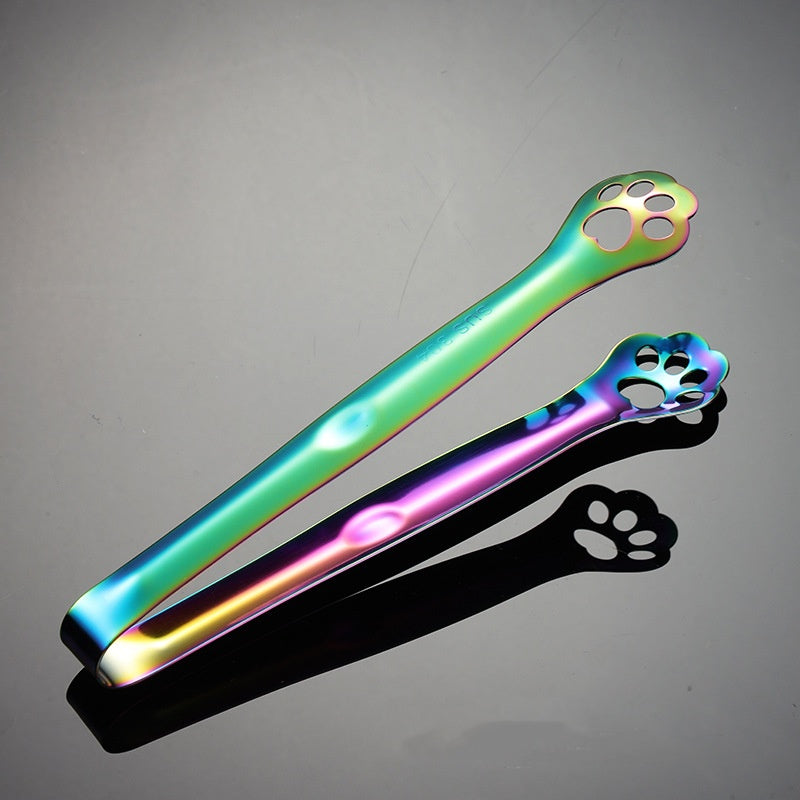 Stainless Steel Cat's Paw Food Clip - Multi-Color Kitchen Storage Accessory