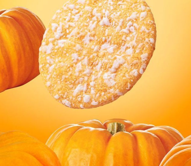 Mixed Grain Rice Cookies Snack Set - Corn, Purple Sweet Potato, Black & Pumpkin Flavors, 40 Bags