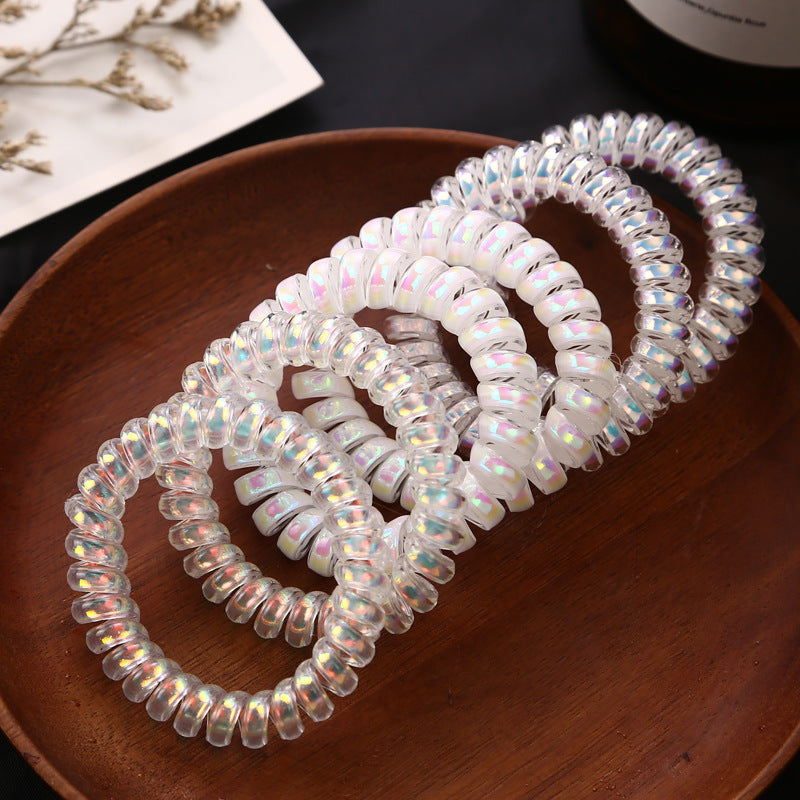 Telephone Line Hair Band - Geometric Style, Colorful Women's Hair Accessories