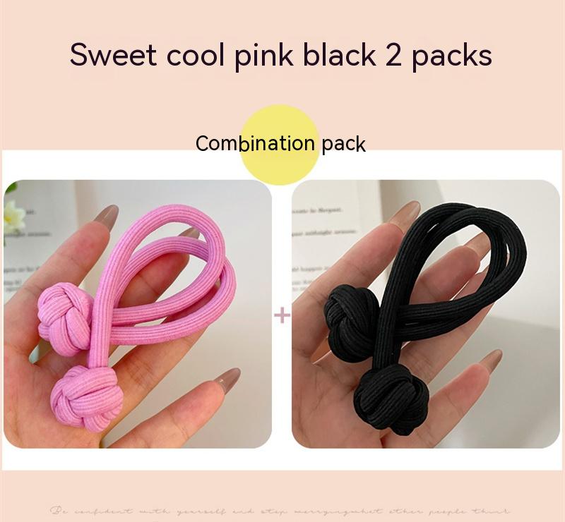 Girls' Fabric Hair Band Set – Multiple Colors & Styles