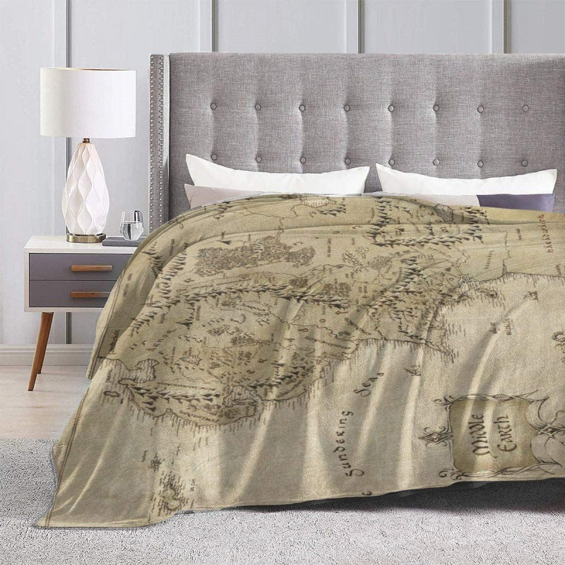 Super Soft Velvet Lightweight Bed Blanket Quilt for All Seasons