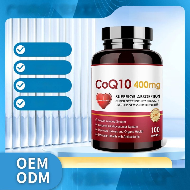 Coenzyme Q10 Softgels for Children - 100 Capsules