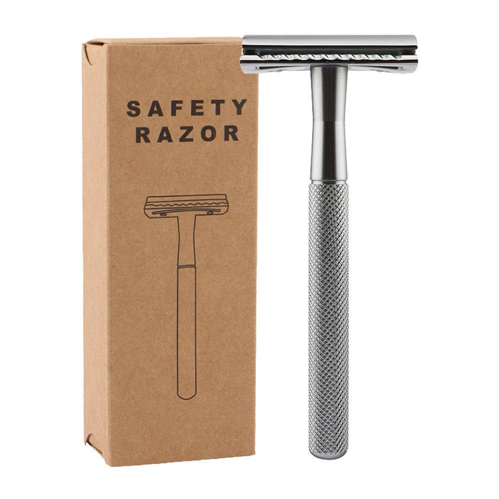 Manual Double-Sided Blade Shaver with Swedish Steel