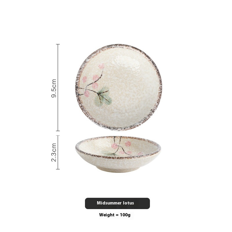 Ceramic Plant Flower Dish Saucer for Home & Garden Kitchen Decor