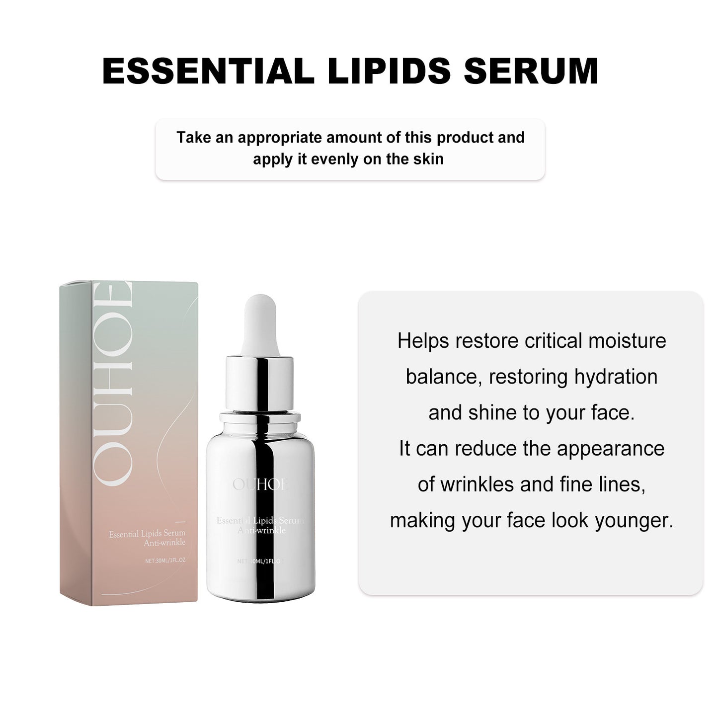 Facial Treatment Oil for Eye Corner Replenishment - 30ml Skin Care Serum