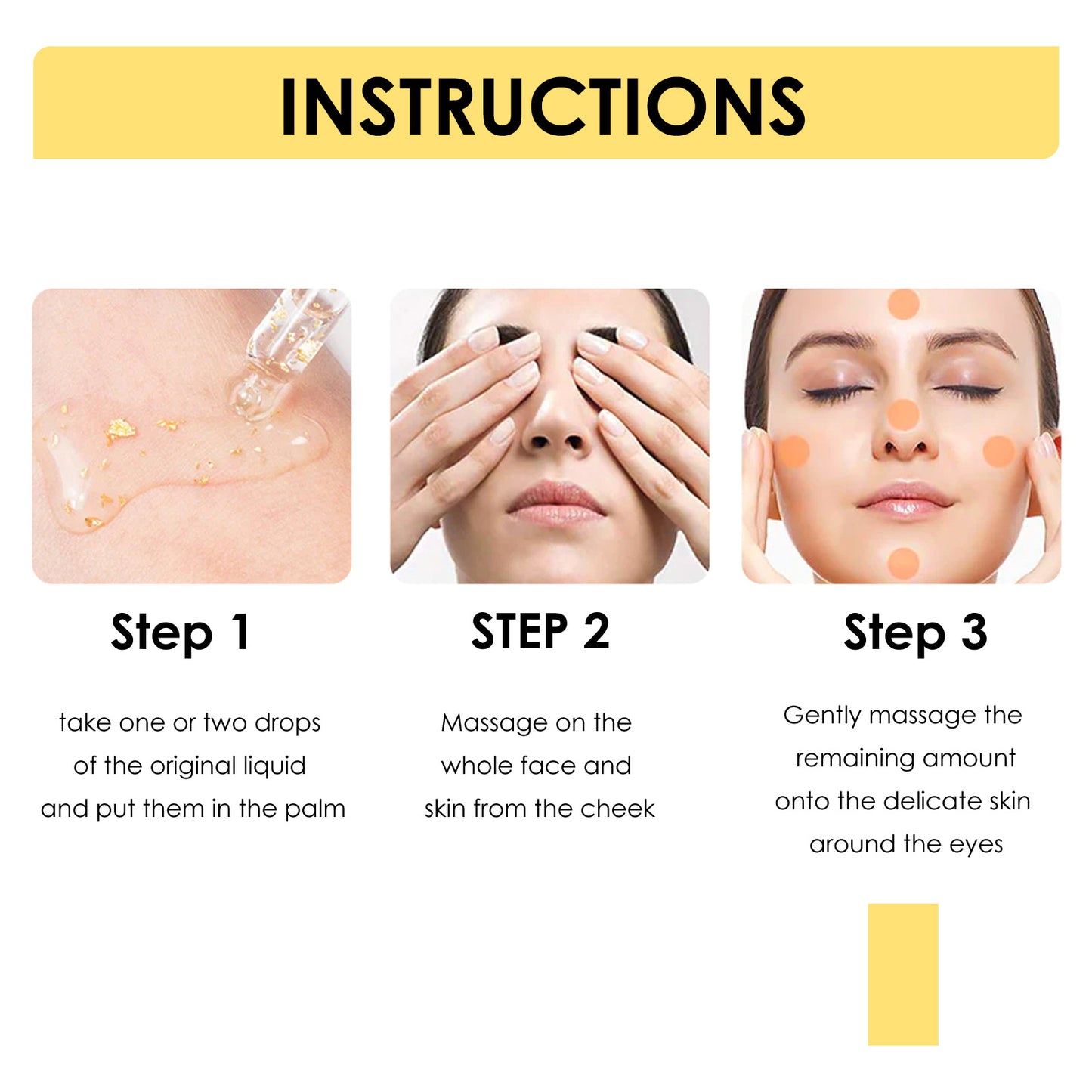24K Gold Collagen Face Serum - Moisturizing & Skin Tightening Essence 30ml