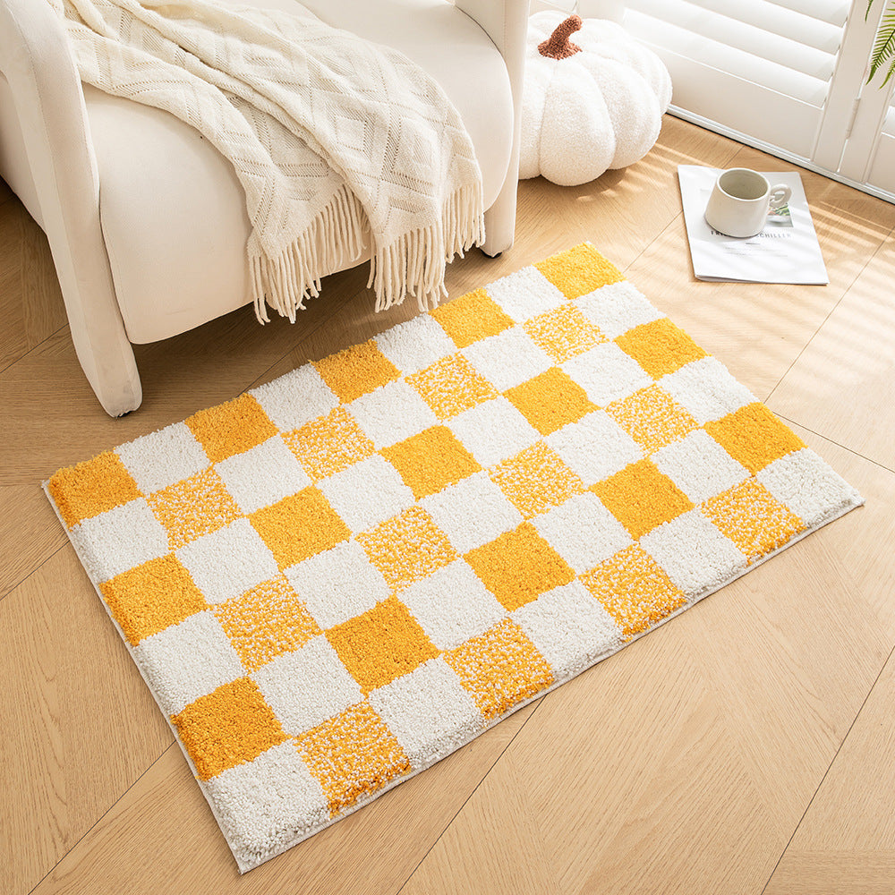 Water-Absorbing Non-Slip Bathroom and Bedroom Mat - Easy Handle, Stain Resistant