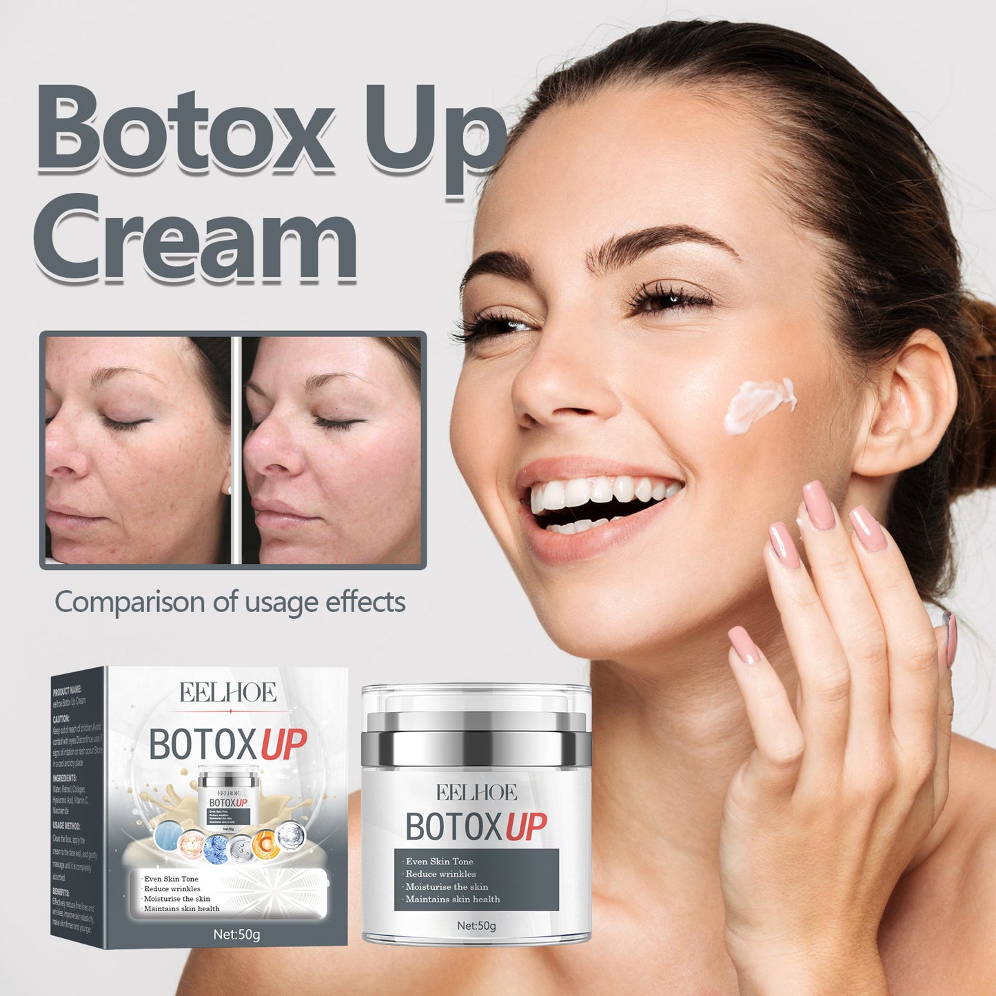 Firming Anti-Aging Face Cream with Retinol and Collagen - 50g