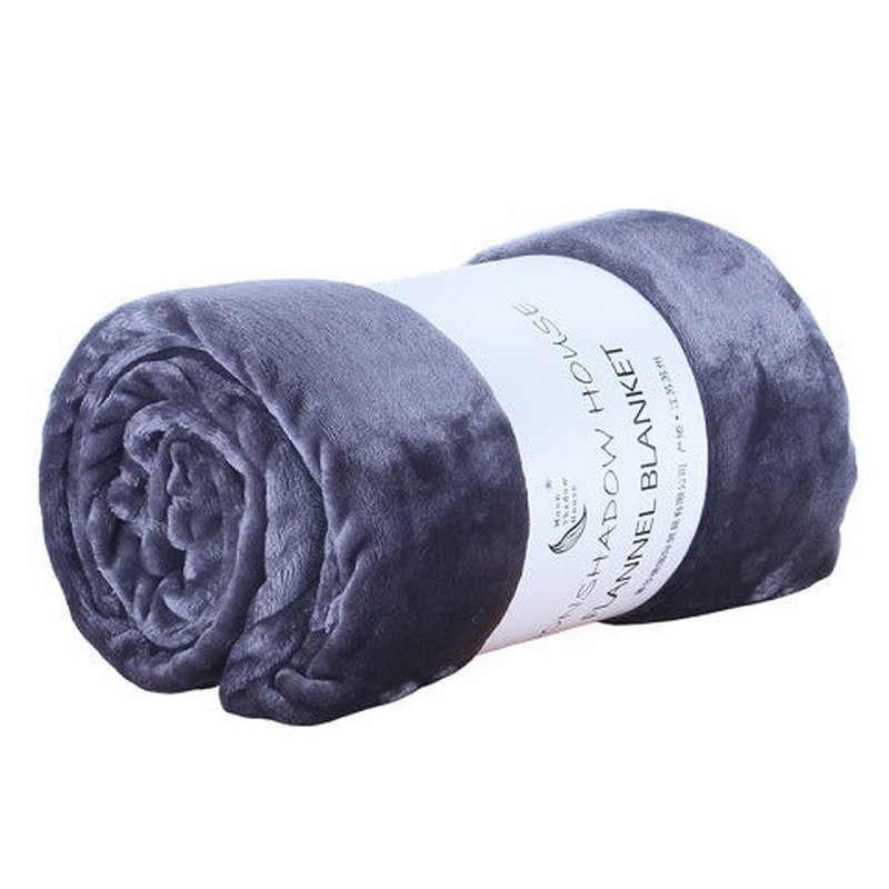 Air-Conditioning Blanket Fleece Bed Sheet Nap Blanket for Home & Bedroom
