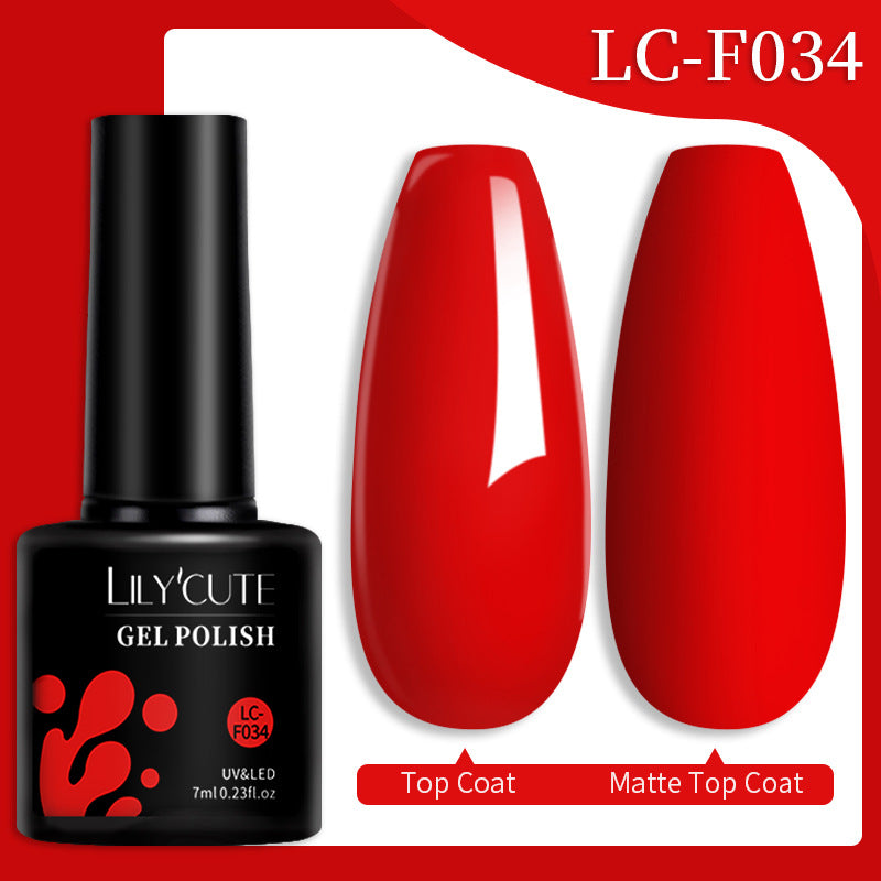 Colored Glitter Nail Glue Set for Nail Art - Waterproof & Non-Flushing