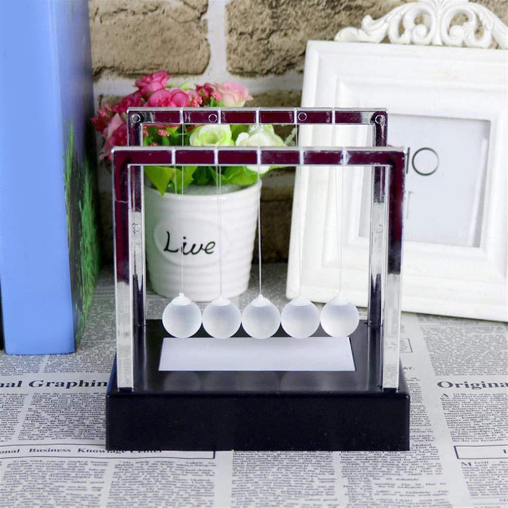LED Newton's Swing Ball - Decorative Science Desk Toy