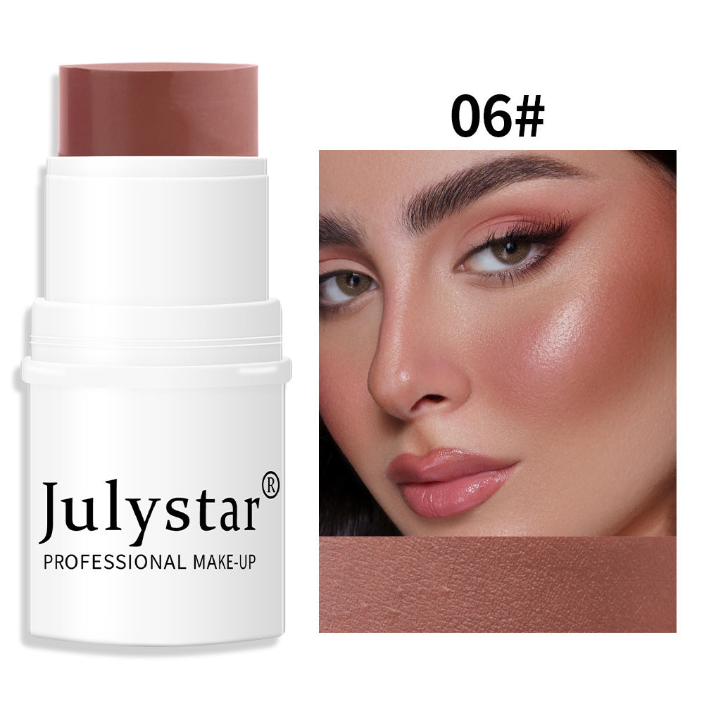 Cream Blush Stick - Long-Lasting Matte & Pearl Face Makeup