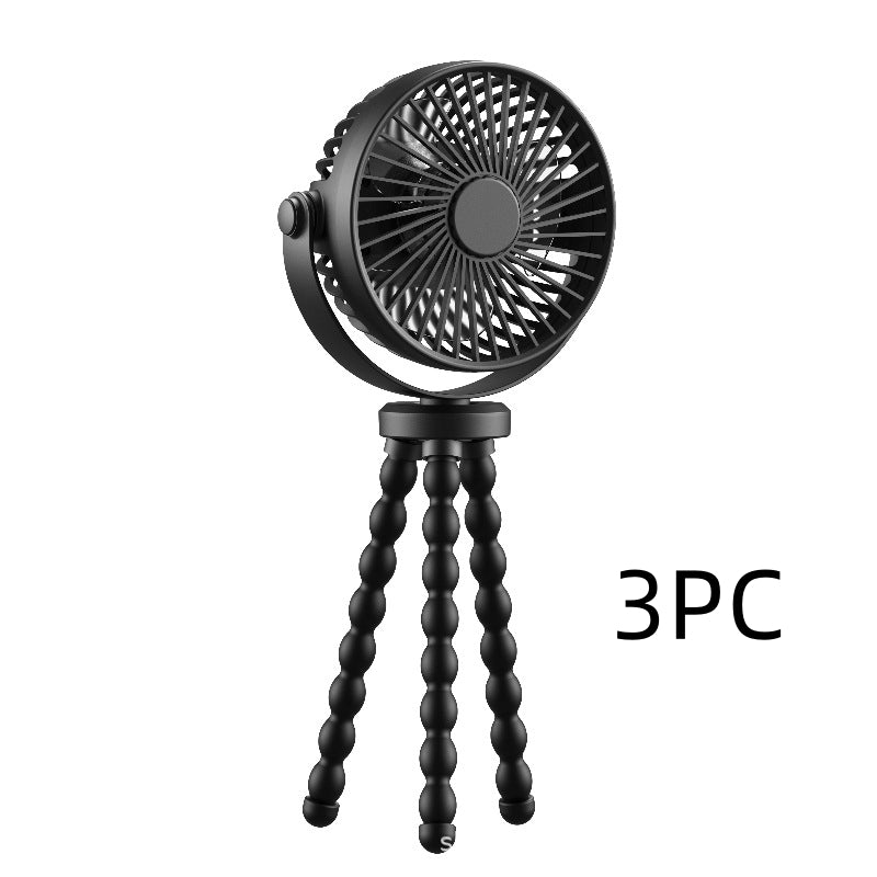Octopus Portable Handheld USB Fan - 5200mAh Battery