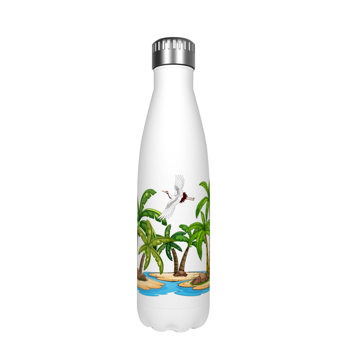 Cute Cartoon Stainless Steel Large Volume Bottle with Variety Designs