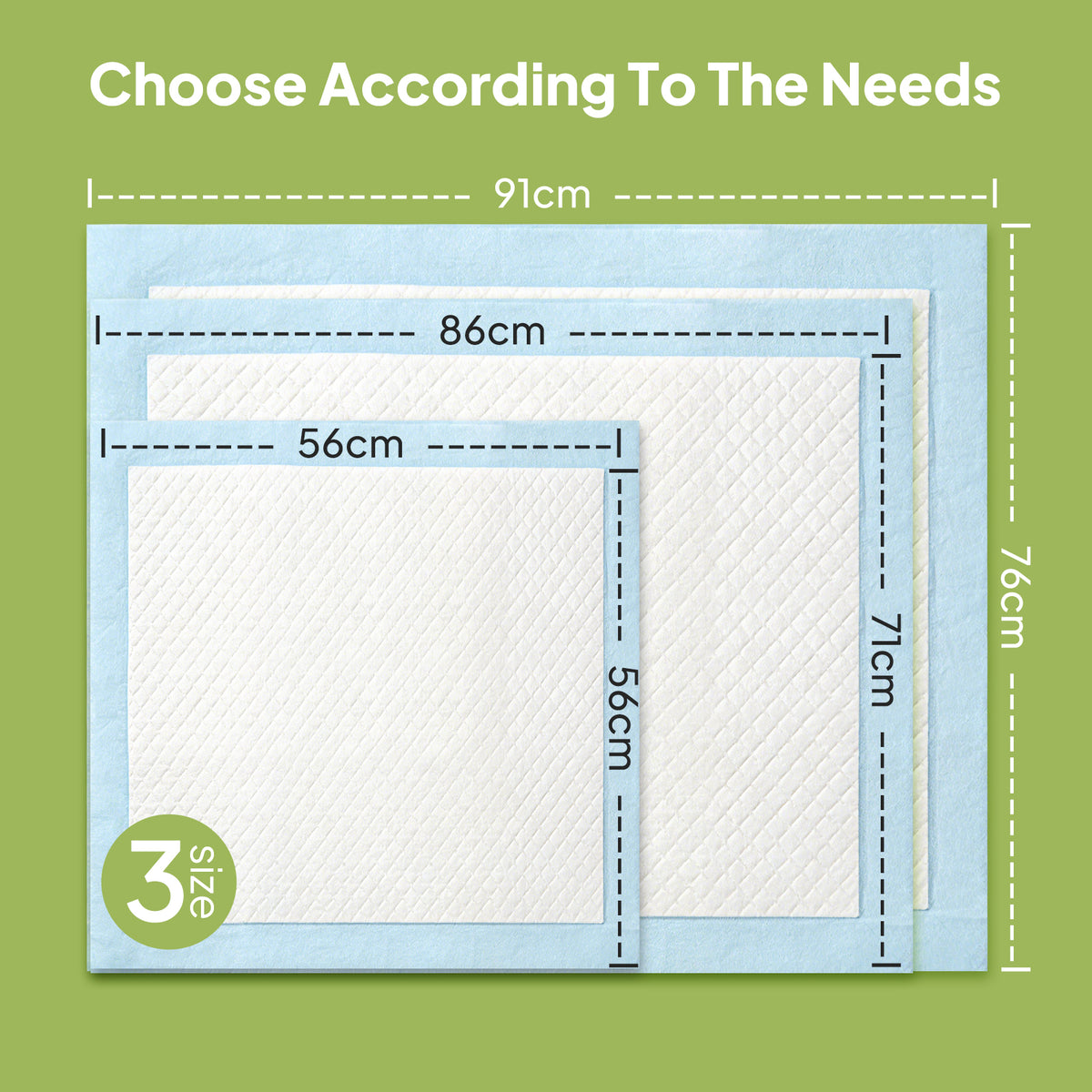 Disposable Dog Training Pads - Highly Absorbent Leak-Proof Underpads for Pet & Household Care