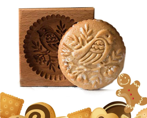Cookie Cutter & Stamp Set for Baking - Provance Rose Style, Multiple Variants