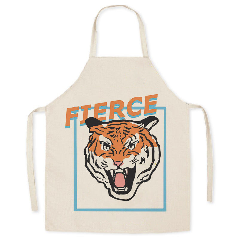 Funny Cartoon Apron for Kids and Adults - Creative Animal Design