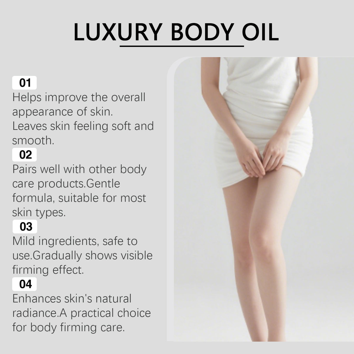 Gentle Nourishing Moisturizing Light Skin Daily Smear Massage Care