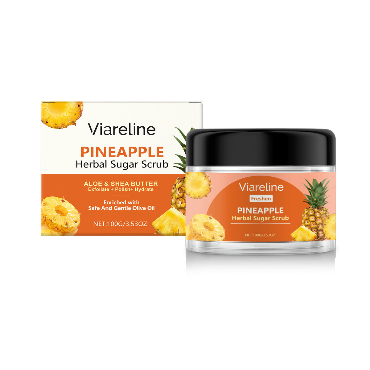 Citrus Body Scrub Cream