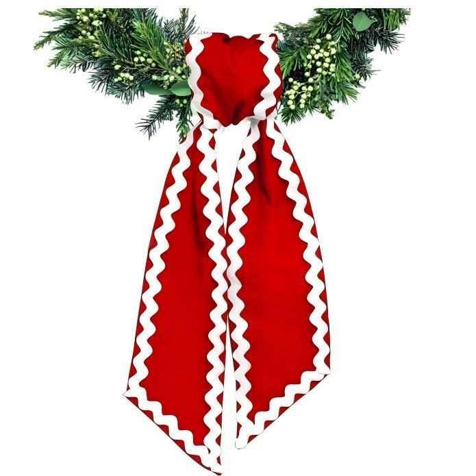 Lace Ribbon Ring Accessory for Celebrations and Decorations