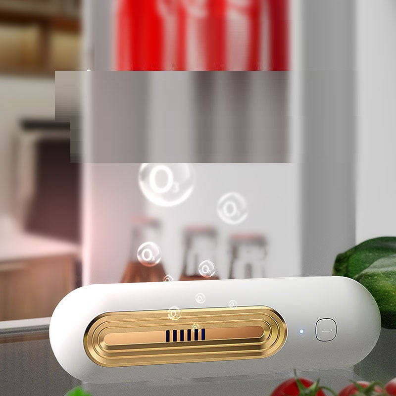 Refrigerator Deodorizer with Ozone Sterilization - Fresh Keep & Odor Removal