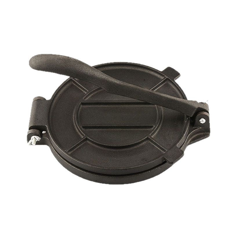 Cast Iron Cake Press Round Muffin Plate - Hand Pressure Kitchen Tool