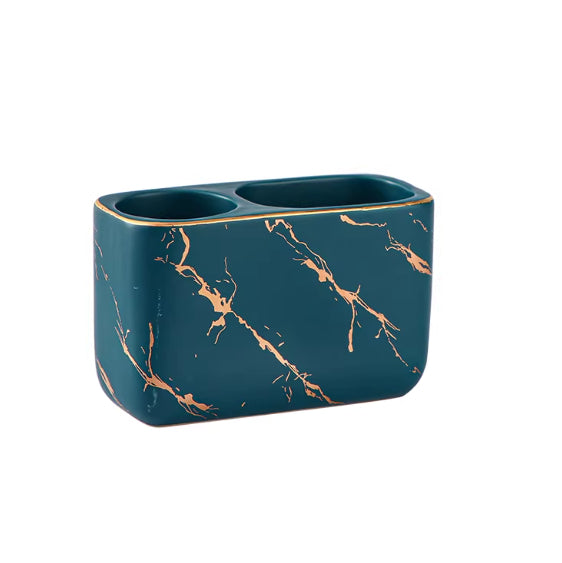 Electric Toothbrush Holder Ceramic Nordic Style Storage Box for Toothpaste and Toothbrushes