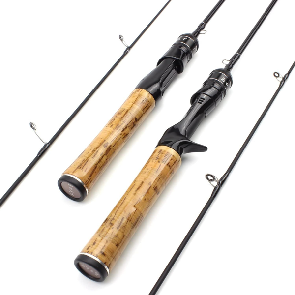Ultralight Slow-Casting Fishing Rod - 6ft Carbon Fiber Handle