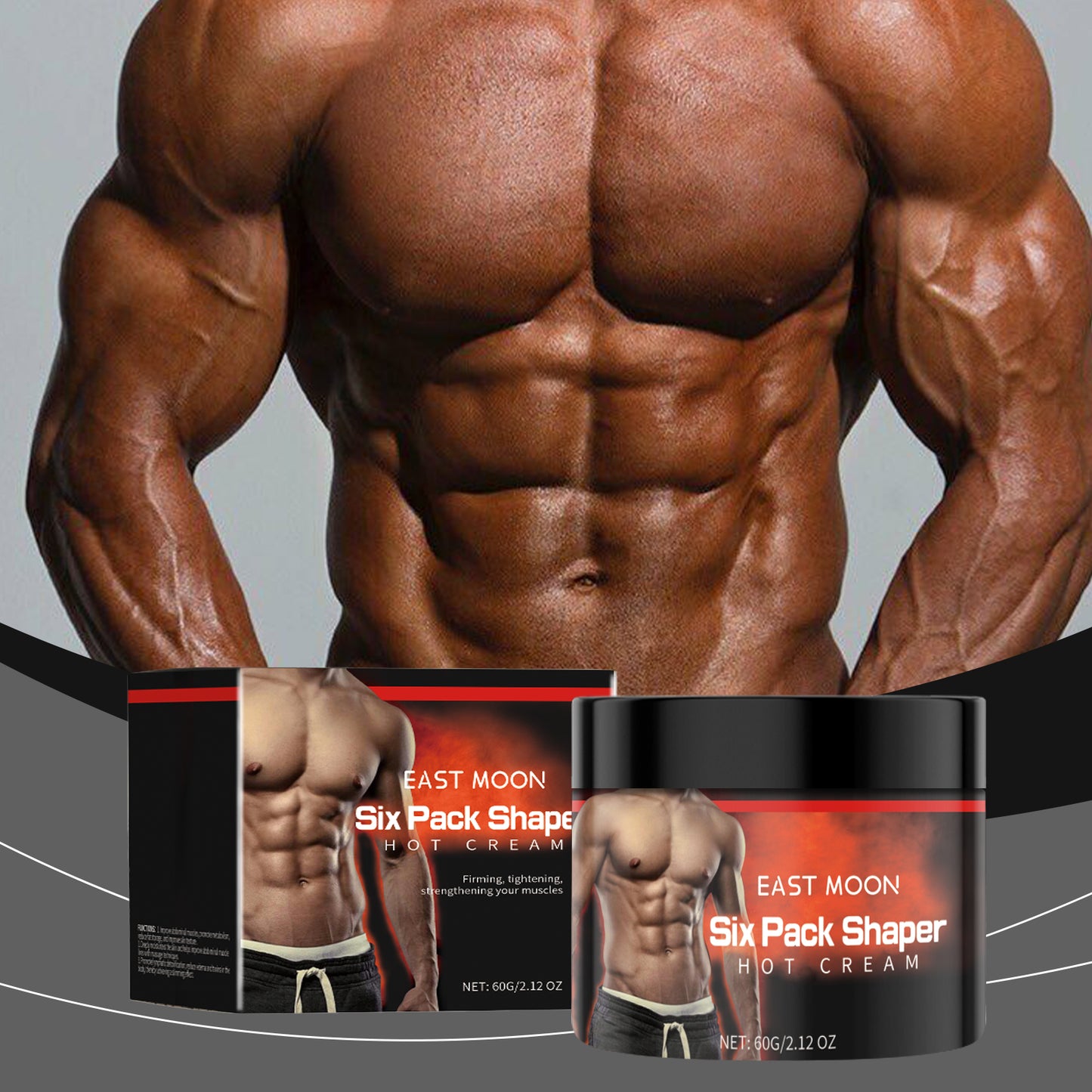 Abdominal Muscle Firming Massage Cream - Sculpting Body Care Cream