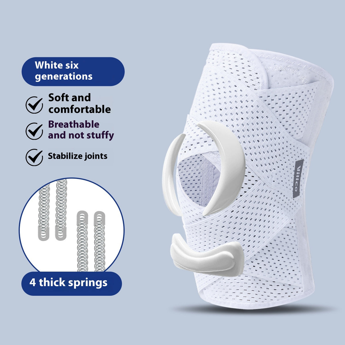 Sixth Generation Lightweight Breathable Sports Kneecaps Running